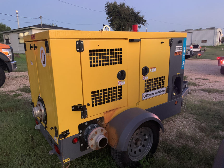2020 ATLAS COPCO PAS 100 HF CS Enclosed
