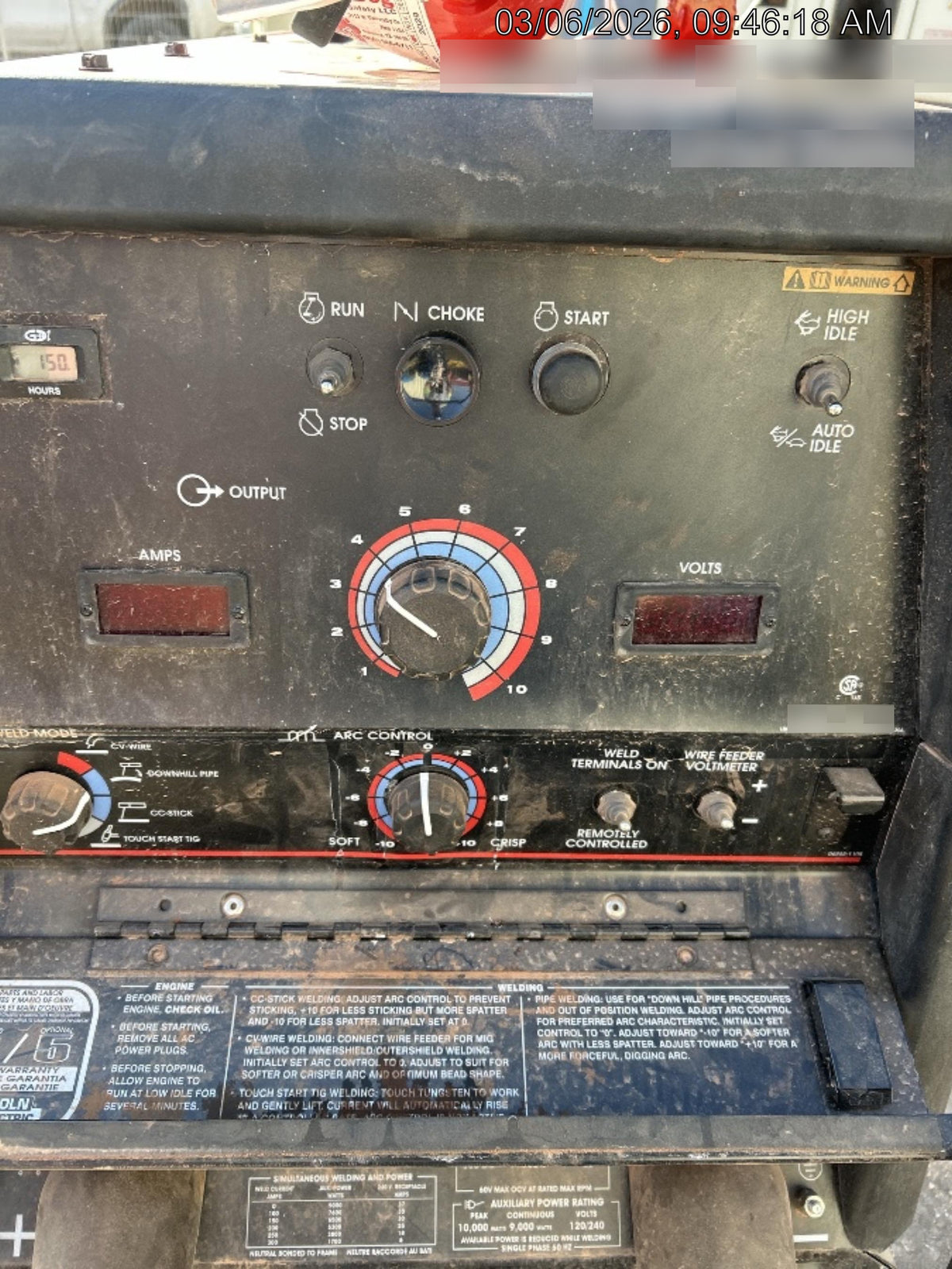 2025 LINCOLN ELECTRIC Ranger 305 LPG