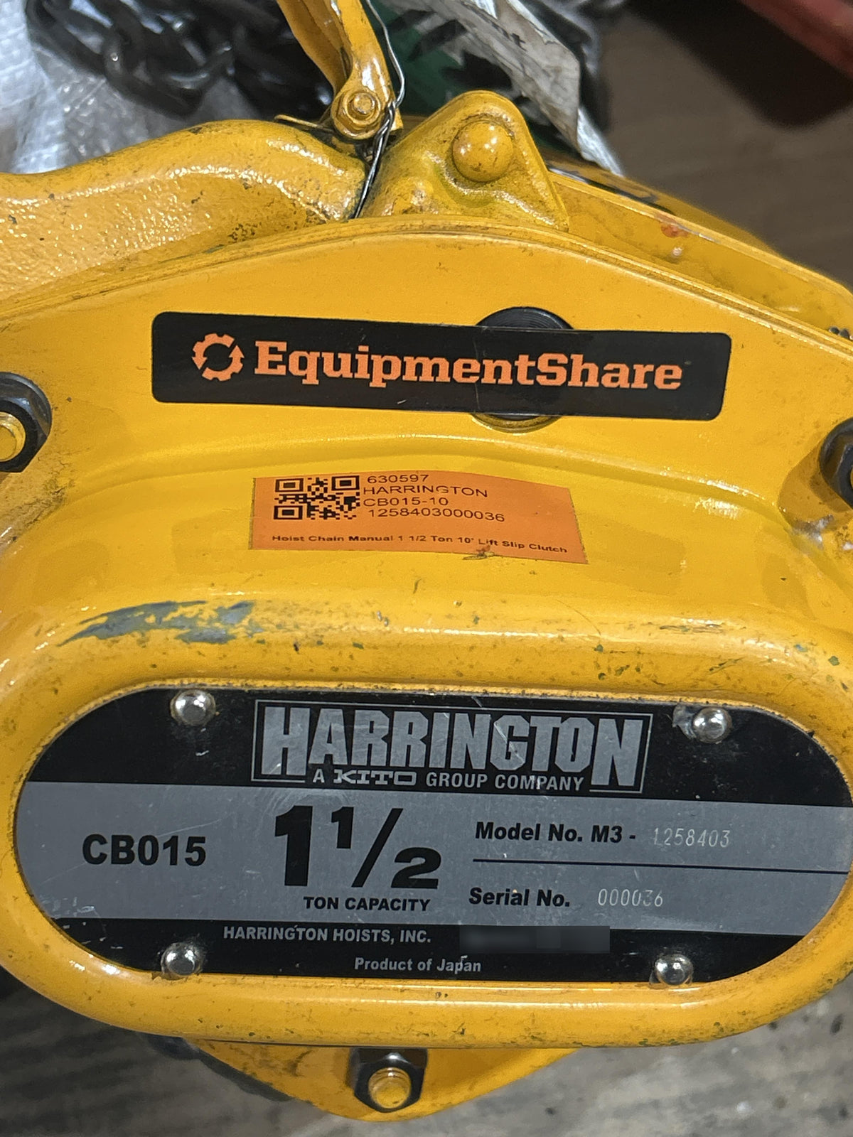 2026 HARRINGTON CB015-10