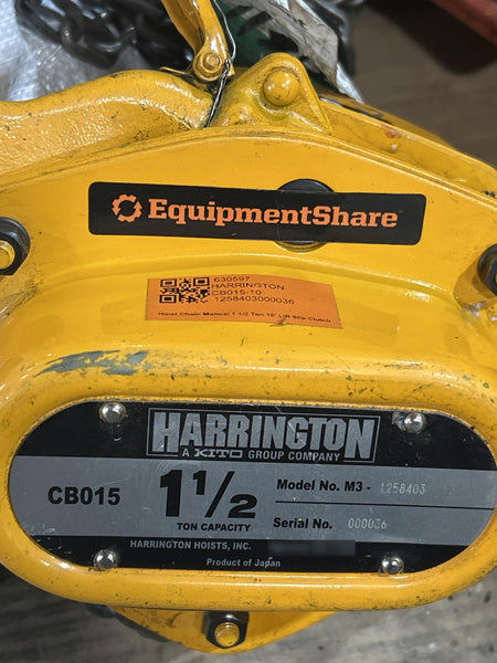 2026 HARRINGTON CB015-10