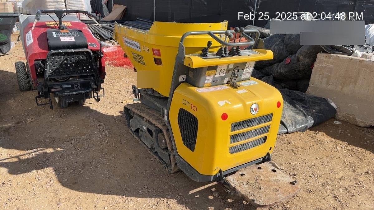 2019 WACKER NEUSON DT10