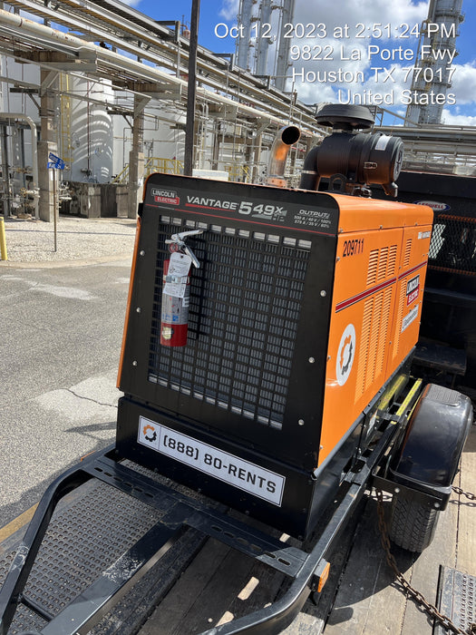 2022 Lincoln Electric Vantage 549X VANTAGE 549X READY-PAK 3