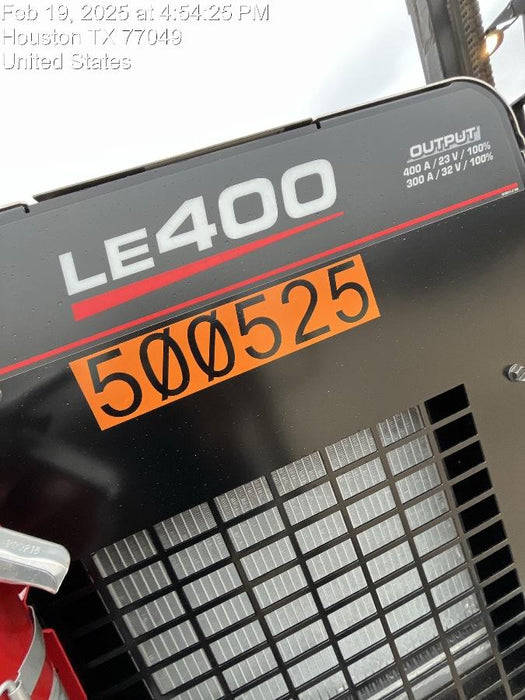 2025 LINCOLN ELECTRIC LE400