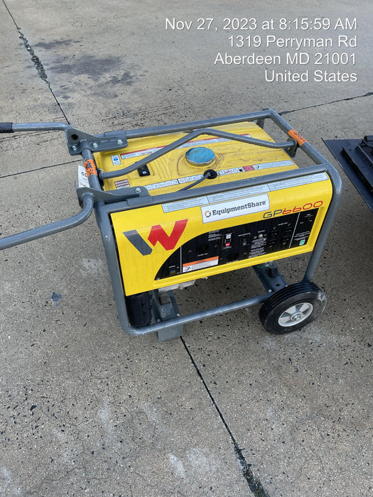 2021 WACKER NEUSON GP6600A