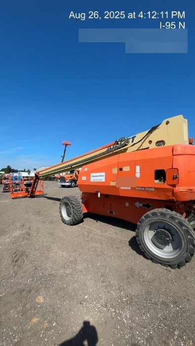 2020 JLG 860SJ Deutz Diesel Engine, FF Tires, Rotating Beacon, Panel Cradle Package