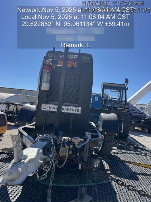 2024 Lincoln Electric LE400 Kubota V1505, Trlr, Cable Rack, Light Kit, ES Decals, T3