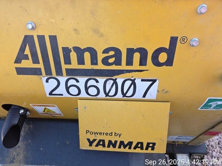 2022 Allmand NLV3GR (4) LED Light Fixture 350W, 23' Vertical Mast, 3kW Prime, Towable, ES Decals, T3