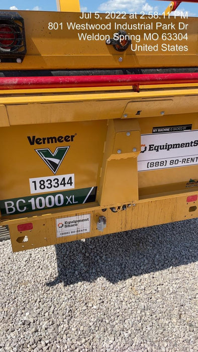 2021 VERMEER BC1000XL Gas