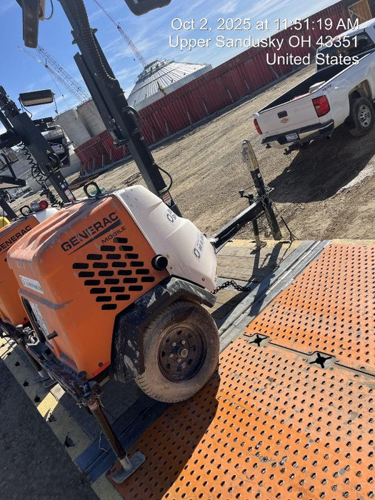 2024 Generac MLT2 Diesel, Flex Switch 120V Input, Powerzone Controller, 
(4) 320W LED Lights, 4kW Generator, 39.9 Gal Fuel Tank, 2" Ball, T3