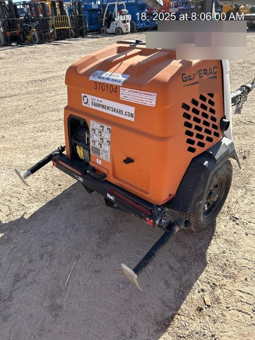 2023 Generac MLT2 Diesel, Flex Switch 120V Input, Powerzone Controller, 
(4) 320W LED Lights, 4kW Generator, 39.9 Gal Fuel Tank, 2" Ball, T3