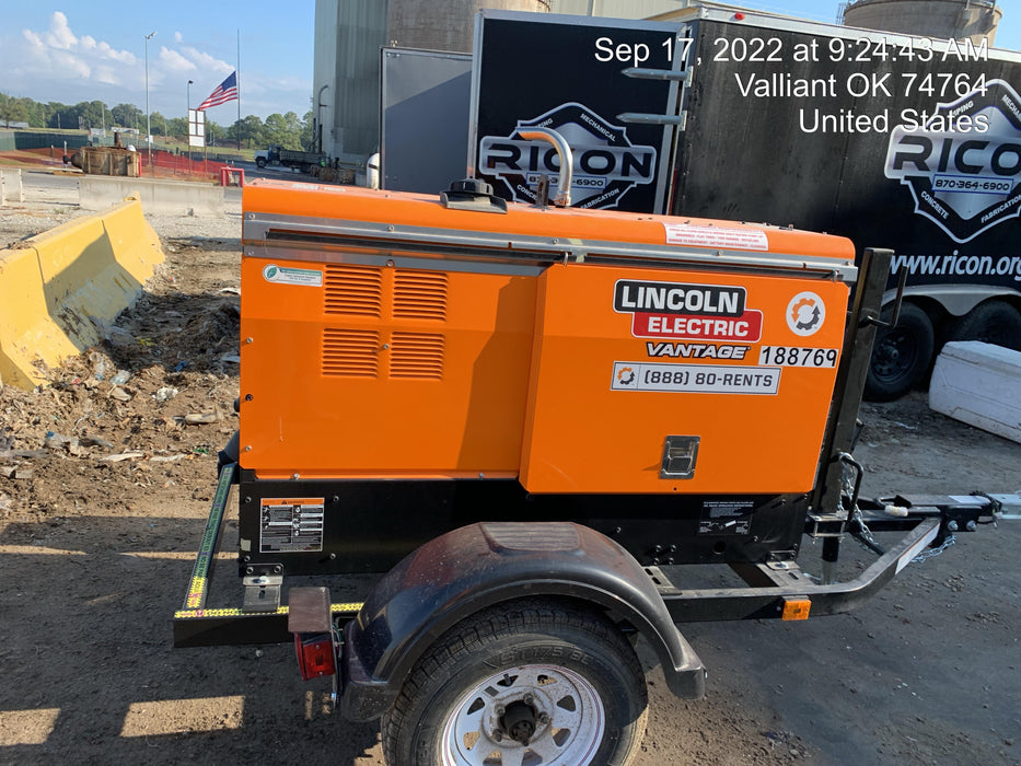 2021 Lincoln Electric Vantage 322 VANTAGE 322 READY-PAK 3