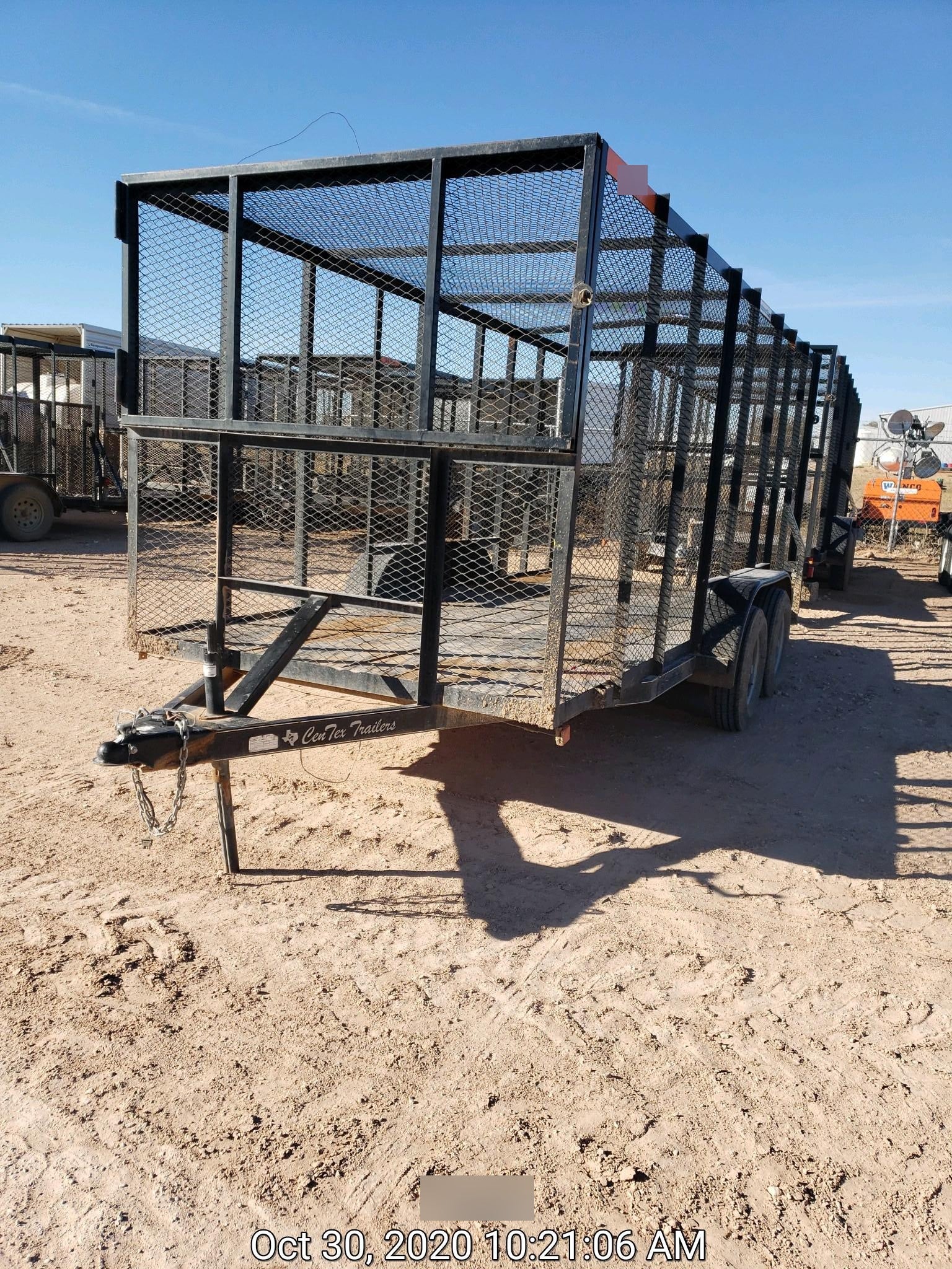 2019 CENTEX Trash Trailer