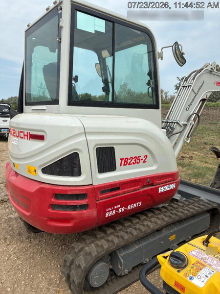 2025 TAKEUCHI TB235-2CR