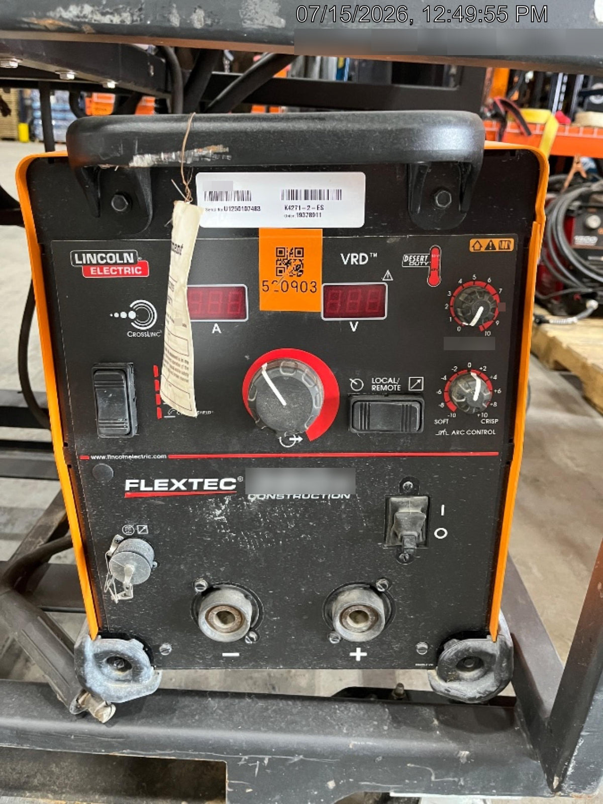 2025 LINCOLN ELECTRIC FLEXTEC 350X