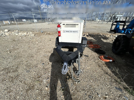 2020 Multiquip DLW400ESA4 400 amp Welder, 14kW, 120/240V, T4F Kubota, Trailer
