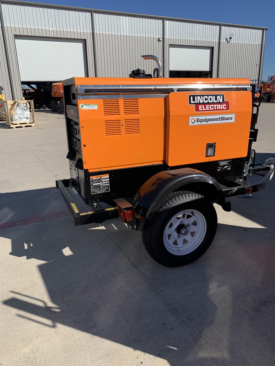 2022 Lincoln Electric LE400 Kubota V1505, Trlr, Cable Rack, Light Kit, ES Decals, T3
