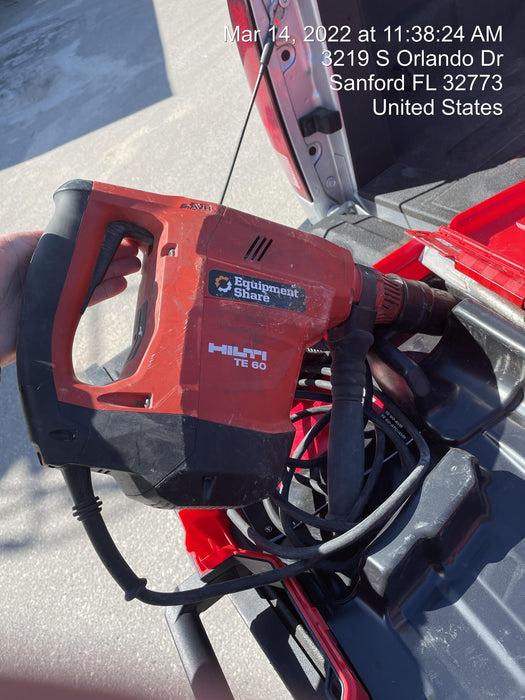 2020 HILTI TE 60-AVR