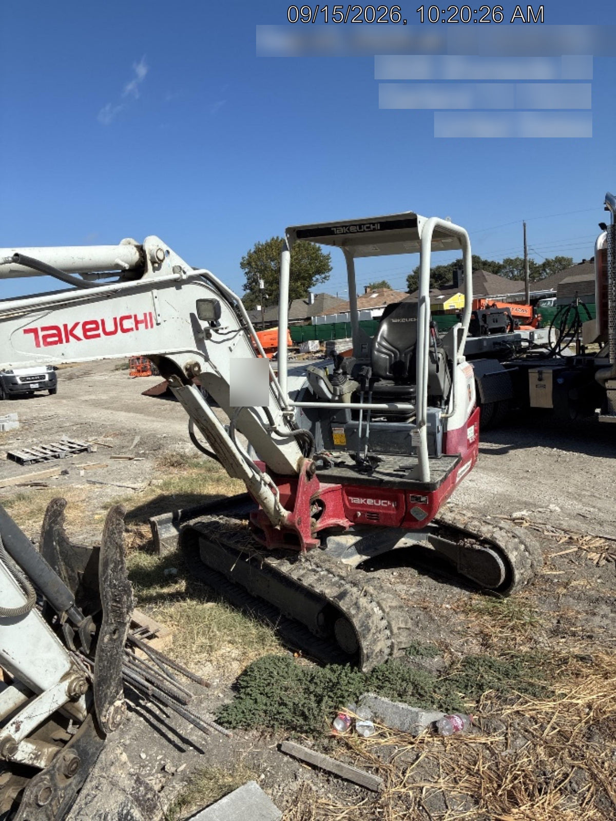 2020 Takeuchi TB235-2R Canopy, Rubber Tracks, Manual TAG QC