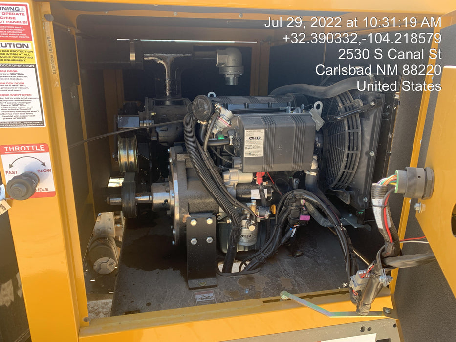 2022 Vac-Tron LP573XDT T4 Koehler Diesel Engine, 500 Gallon Debris Tank, x2 100 Gallon Water Tanks