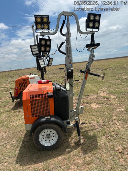 2024 Wanco WLTT-4MM4K Diesel, Deep Sea Controller, Shore Power Plug, Auto Start, (4) 350W LED Floodlights, 4kW Generator, 60 Gal Fuel Tank, 2" Ball, T3