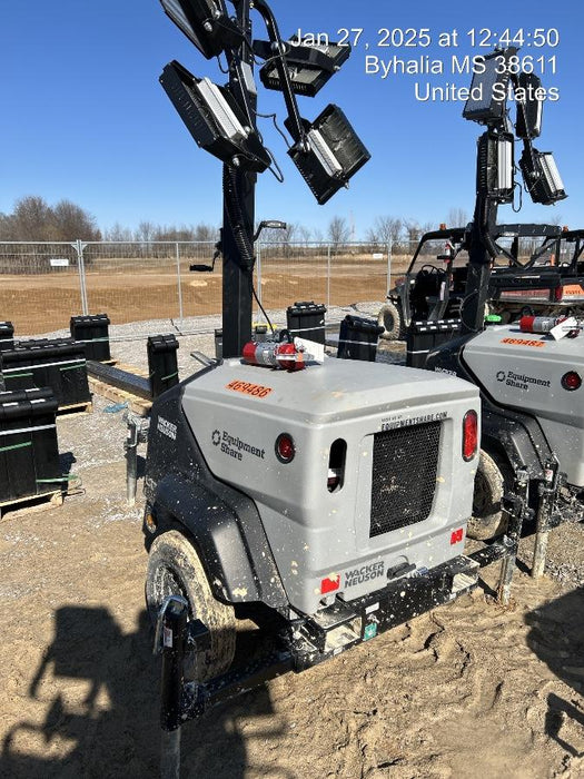 2024 Wacker Neuson LTT4 Diesel, Kohler KDW702, Deep Sea Controller, Auto Start, LED 320W, Bypass Outlet, T3