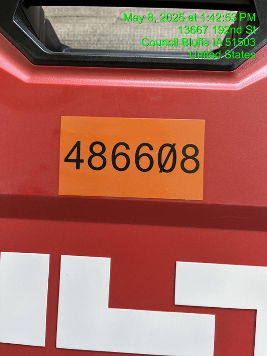 2025 HILTI DSH 600-22