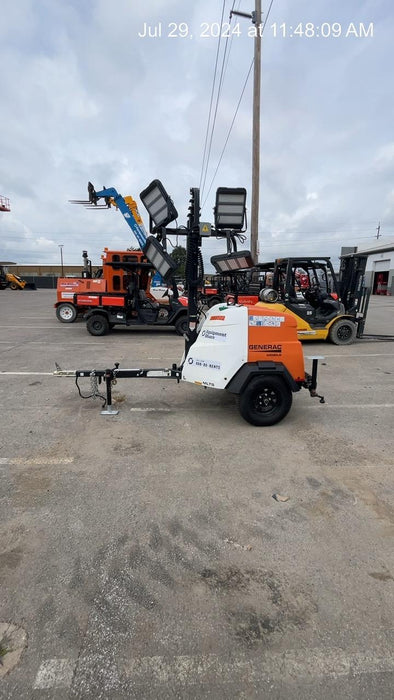 2023 Generac MLT2 Diesel, Flex Switch 120V Input, Powerzone Controller, (4) 320W LED Lights, 4kW Generator, 39.9 Gal Fuel Tank, 2" Ball, T3