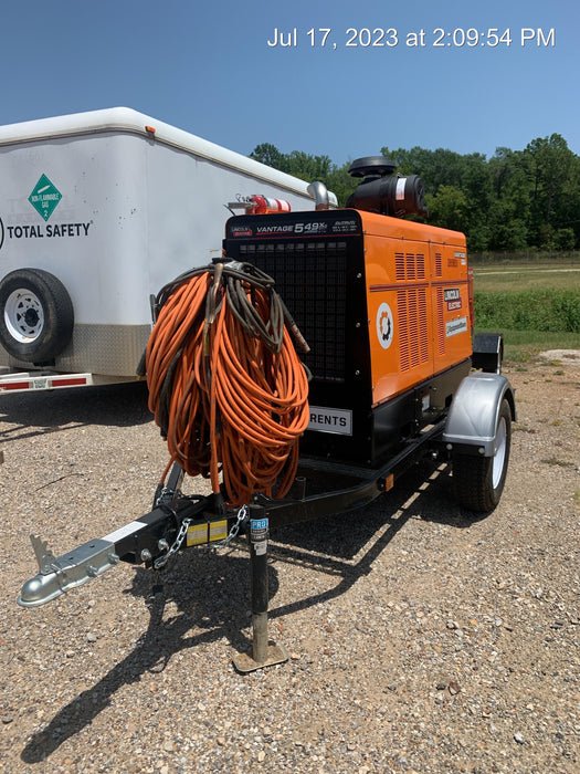 2022 Lincoln Electric Vantage 549X Crosslink Technology, Trailer Mounted, ES Decals, T3