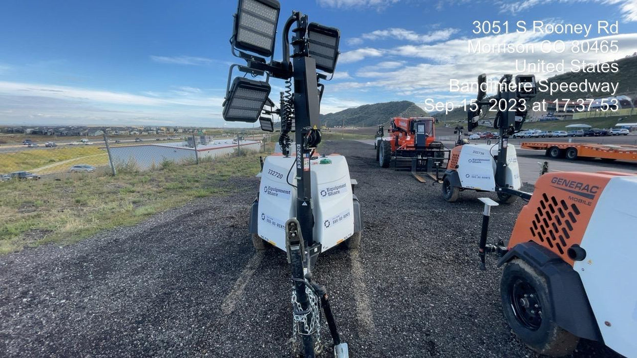 2023 Generac MLT2 Diesel, Flex Switch 120V Input, Powerzone Controller, (4) 320W LED Lights, 4kW Generator, 39.9 Gal Fuel Tank, 2" Ball, T3