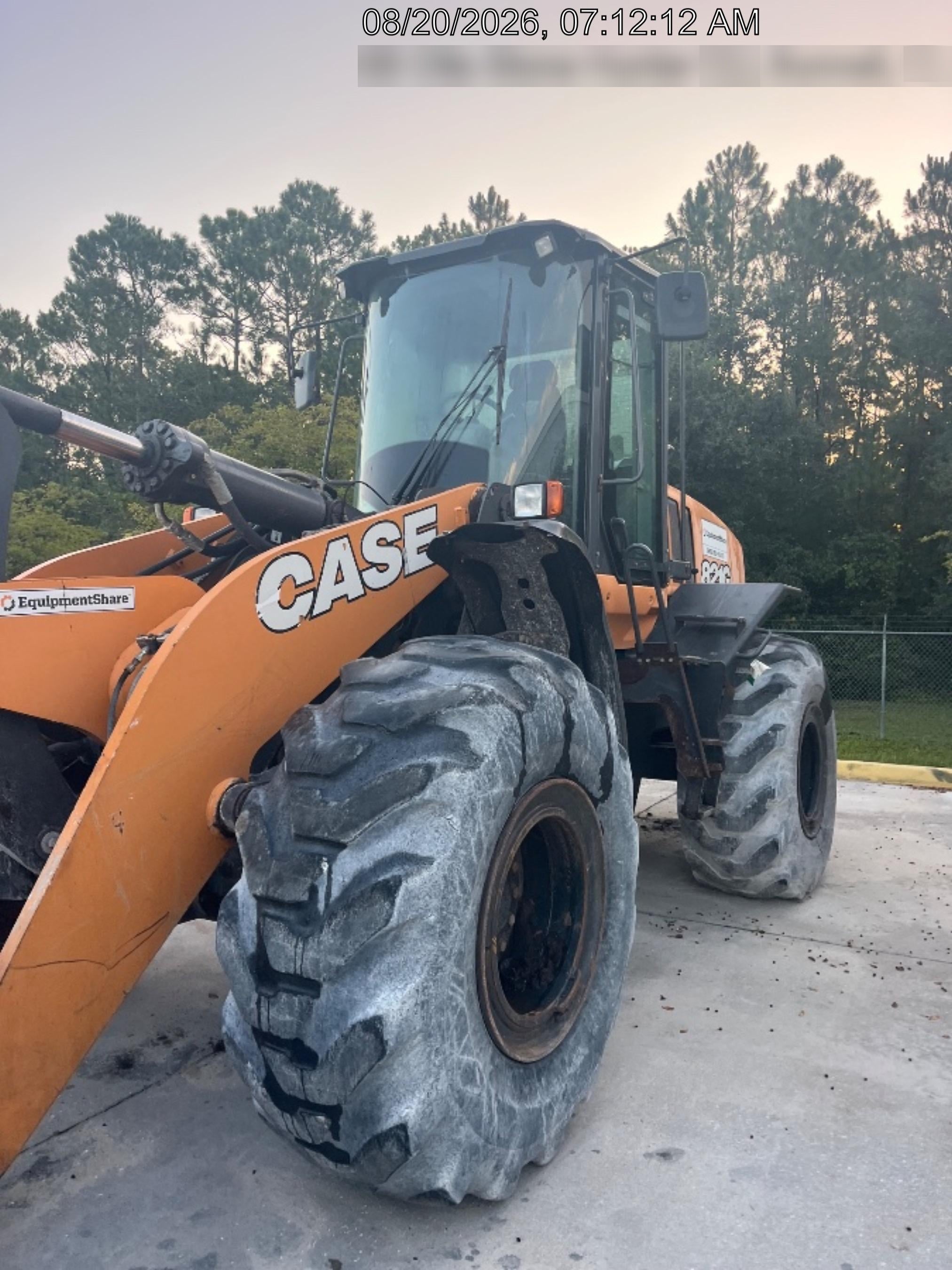 2018 CASE 821G