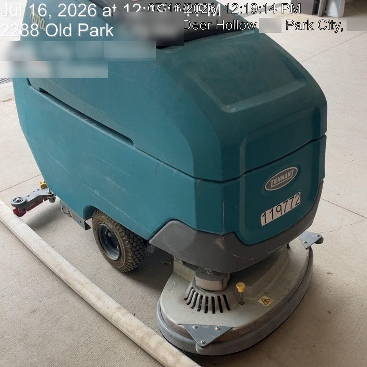 2020 TENNANT T600E