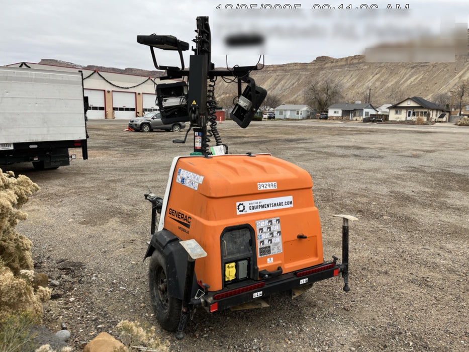 2024 Generac MLT2 Diesel, Flex Switch 120V Input, Powerzone Controller, 
(4) 320W LED Lights, 4kW Generator, 39.9 Gal Fuel Tank, 2" Ball, T3