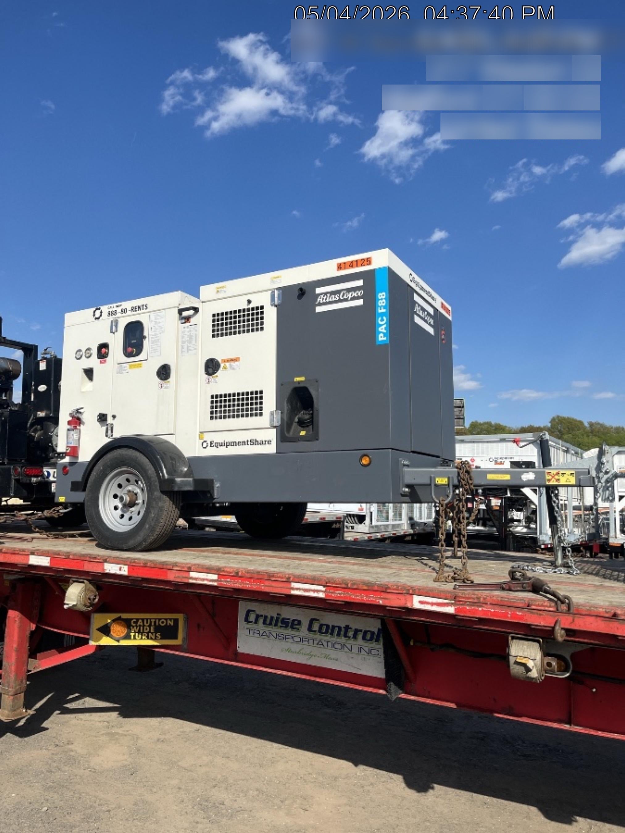 2024 ATLAS COPCO PAC F88 JD-S