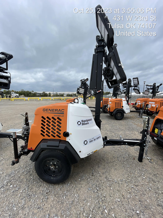2023 Generac MLT2 Diesel, Flex Switch 120V Input, Powerzone Controller, (4) 320W LED Lights, 4kW Generator, 39.9 Gal Fuel Tank, 2" Ball, T3
