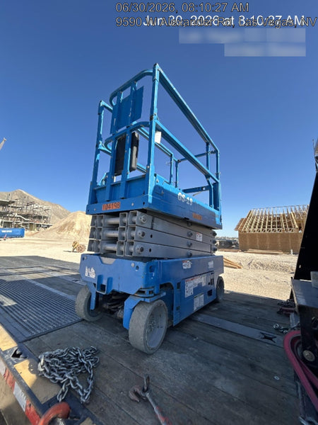 2020 Genie GS-1930 Solid Non Marking Tires, Beacon, Folding rails with half height swing gate, 800W Inverter