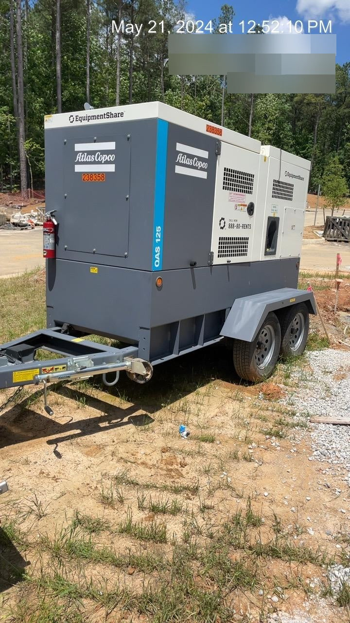 2022 ATLAS COPCO QAS 125