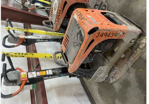 2023 Multiquip MV308GH Honda GX270, 18" Plate, Tachometer