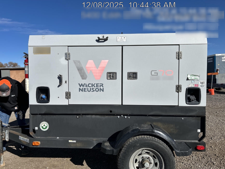 2019 WACKER NEUSON G70