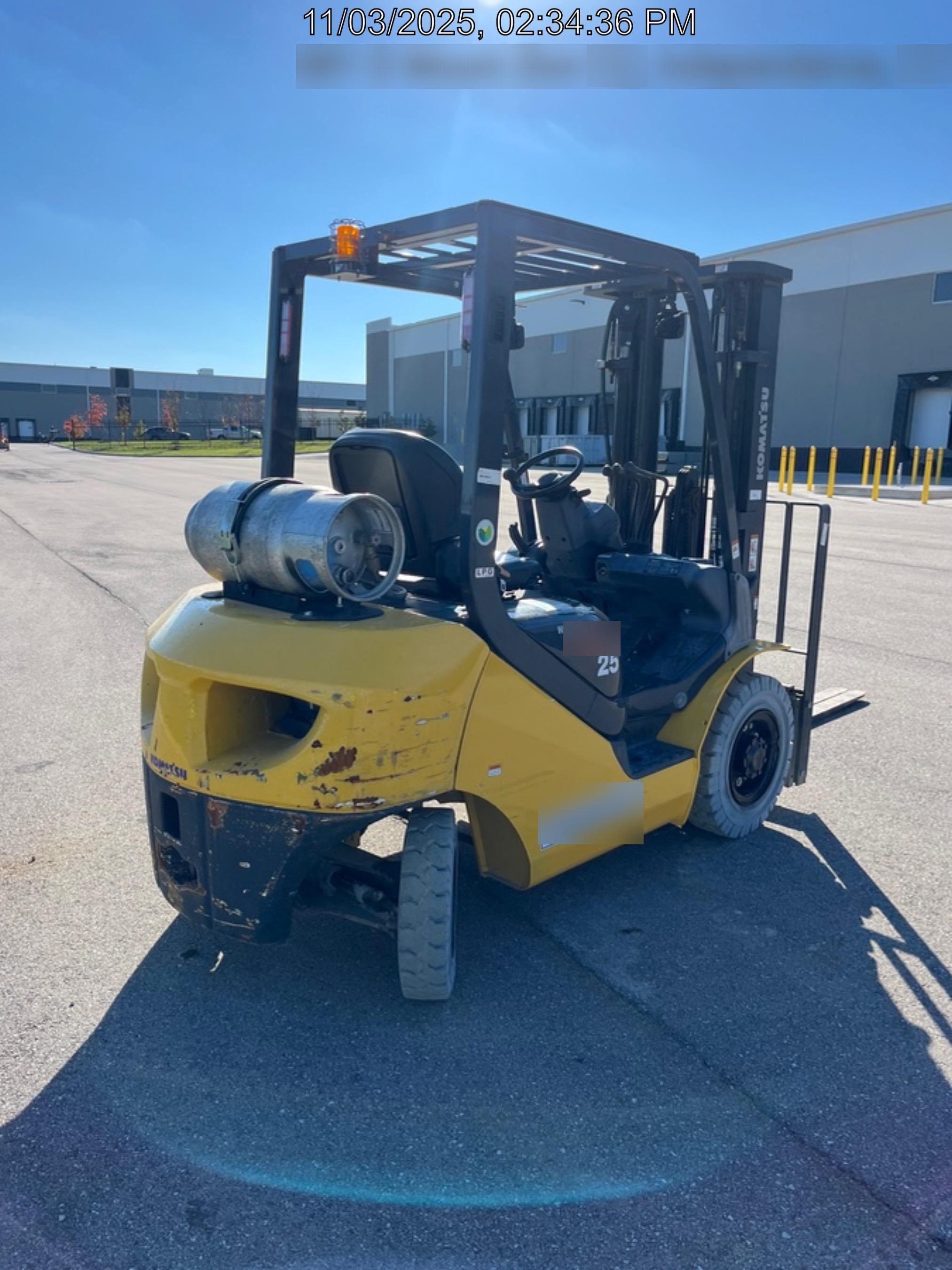 2021 KOMATSU FG25T-16 LP