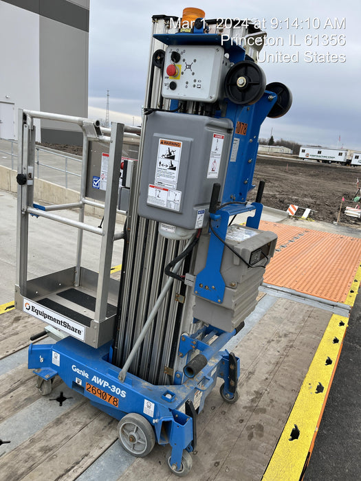 2022 GENIE AWP-30S DC