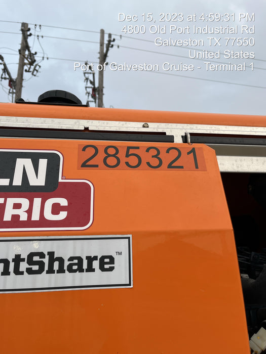 2022 Lincoln Electric LE400 Kubota V1505, Trlr, Cable Rack, Light Kit, ES Decals, T3