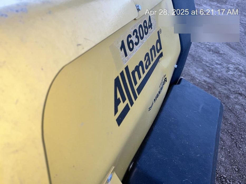 2021 Allmand NLV3GR (4) LED Light Fixture 350W, 23' Vertical Mast, 3kW Prime, Towable, Deep Sea L401, Leveling Jacks, Yanmar T4F 5.8hp