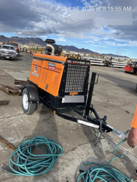 2021 Lincoln Electric Vantage 549X Ready Pak 3, ORANGE (includes trailer, cable rack, fender light kit)