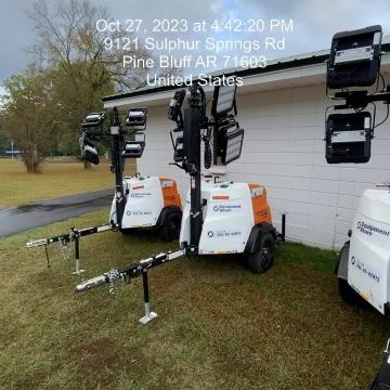 2023 Generac MLT2 Diesel, Flex Switch 120V Input, Powerzone Controller, (4) 320W LED Lights, 4kW Generator, 39.9 Gal Fuel Tank, 2" Ball, T3