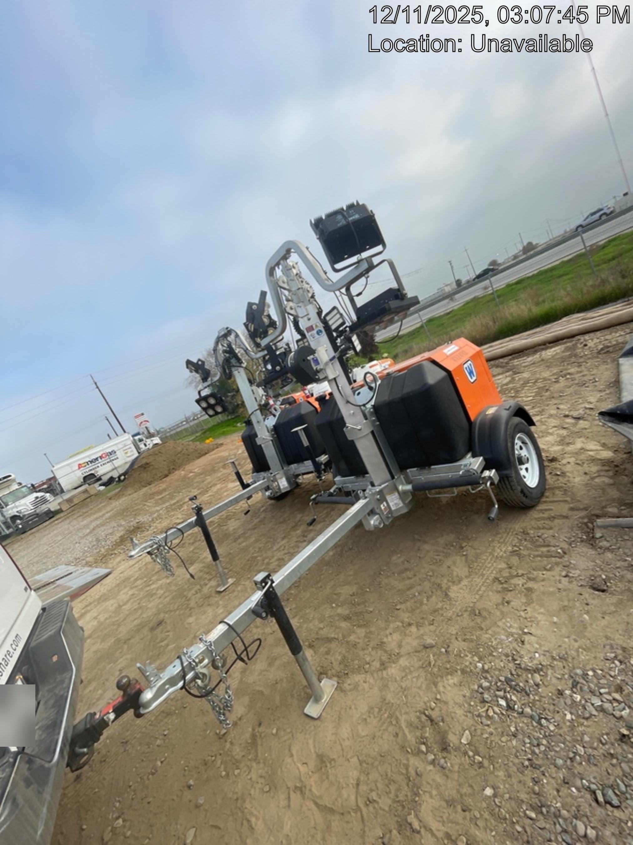 2024 Wanco WLTT-4MM4K Diesel, Deep Sea Controller, Shore Power Plug, Auto Start, (4) 350W LED Floodlights, 4kW Generator, 60 Gal Fuel Tank, 2" Ball, T3