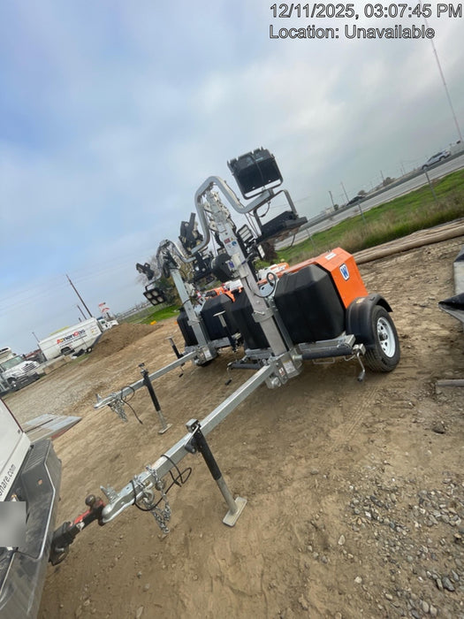 2024 Wanco WLTT-4MM4K Diesel, Deep Sea Controller, Shore Power Plug, Auto Start, (4) 350W LED Floodlights, 4kW Generator, 60 Gal Fuel Tank, 2" Ball, T3