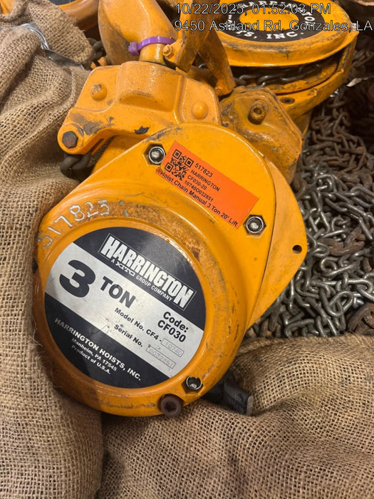 2025 HARRINGTON CF030-20