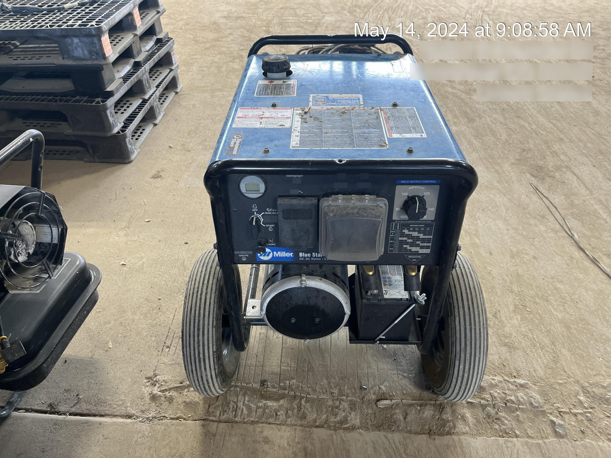 2023 Miller Electric Blue Star 185 Engine Driven Welder, Electric Start, 13 hp, Gas, 6,500 W Peak 907664