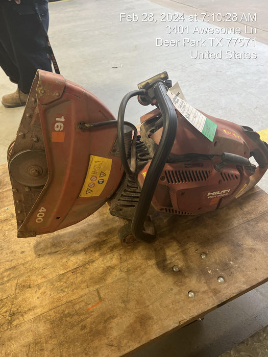 2023 HILTI DSH 900-X 16"