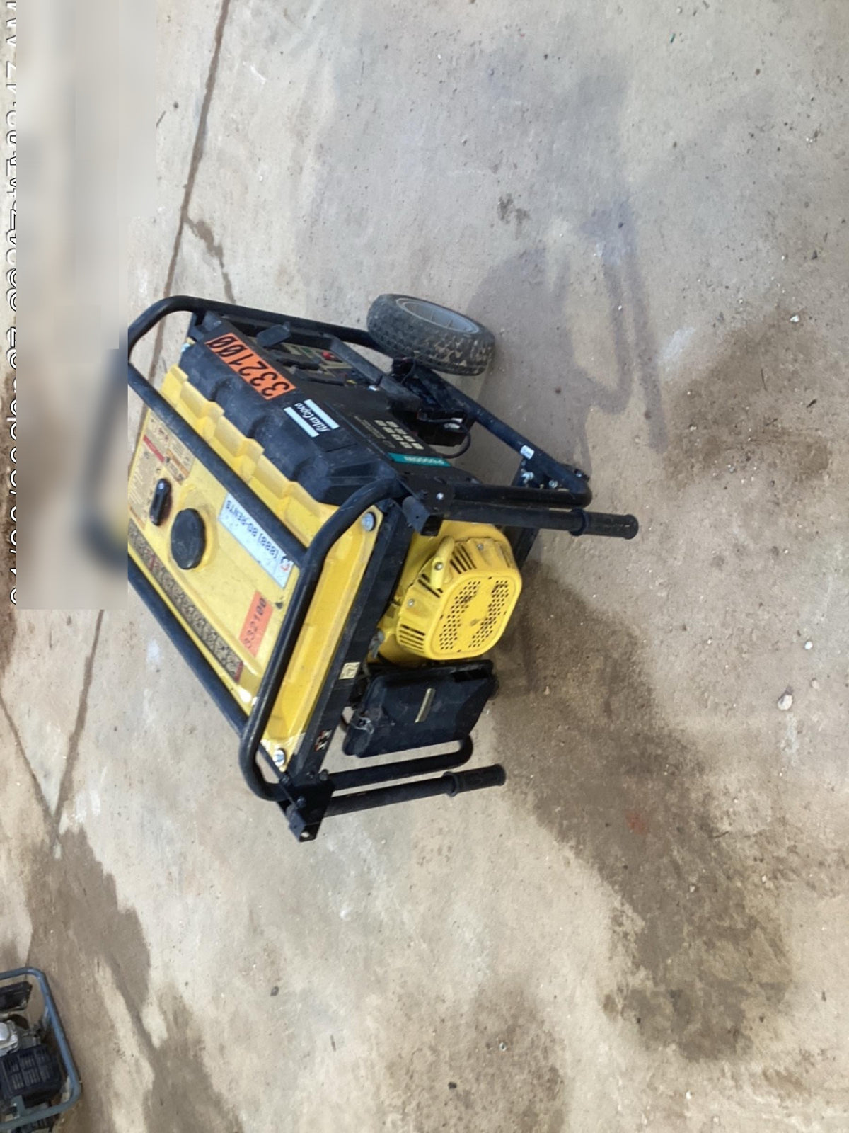 2023 Atlas Copco P6500W 5.5kW, AC390FD Gasoline Engine, Wheel & Handle Kit, (2) 120V Duplex 15A + (1) 120/240V 30A Twist Lock